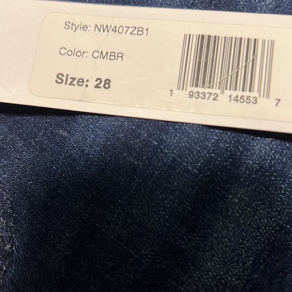 Hudson Krista, high-rise, dark color size 28 - Picture 4 of 4